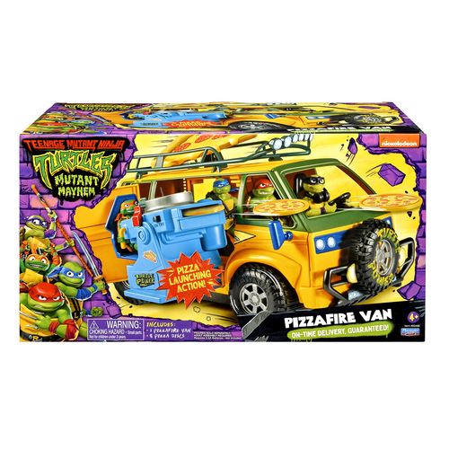 Camião Tartarugas Ninja: Pizza Van - Concentra