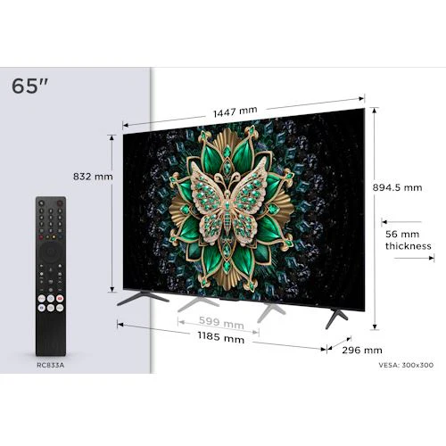 Smart TV TCL 65C6K Mini-LED 65" UHD 4K Google TV - 165cm - Image 9
