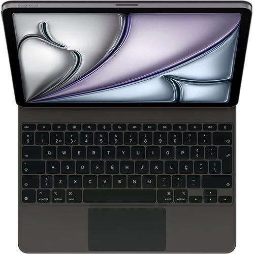 Teclado Apple Magic Keyboard para iPad Air de 13" (M3) - Layout PT - Preto