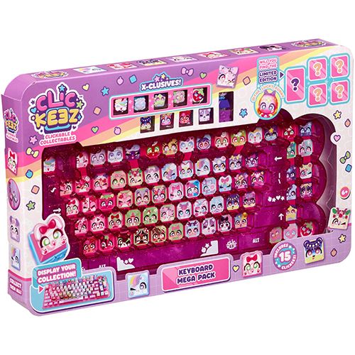 Teclado Clickeez Mega Pack - Concentra