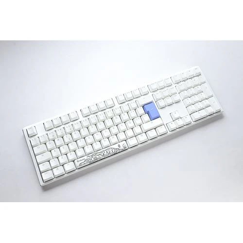 Teclado Gaming Mecânico Ducky ONE 3 Classic Full-Size Pure White RGB - Layout PT - MX Silent Red - Image 2