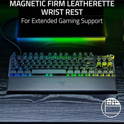 Teclado Gaming Mecânico Razer Huntsman V3 Pro Tenkeyless Preto - Layout US - Image 9
