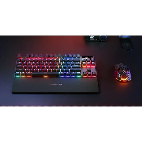 Teclado Gaming Wireless Steelseries Apex Pro TKL Gen 3 - Layout US - Preto - Image 4