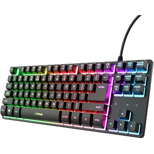 Teclado TKL Trust GXT833 Thado - Layout PT - Preto - Image 2