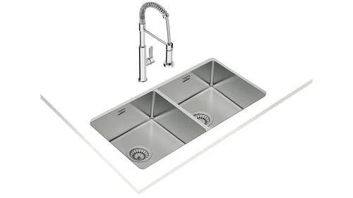 Lava-Loiça Teka Be Linea RS15 2C 860 | 2 Cubas | Aço inoxidável - Image 2