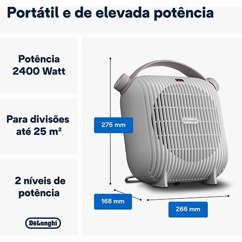 Termoventilador de Cerâmica HFS30B24.W 2400W - Branco - Outlet - Grade A - Image 2