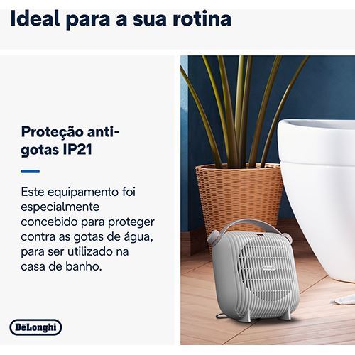 Termoventilador de Cerâmica HFS30B24.W 2400W - Branco - Outlet - Grade A - Image 6