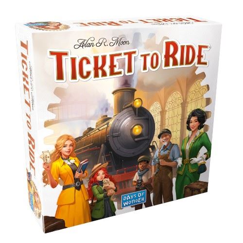 Jogo de Tabuleiro Ticket to Ride EUA - Morapiaf