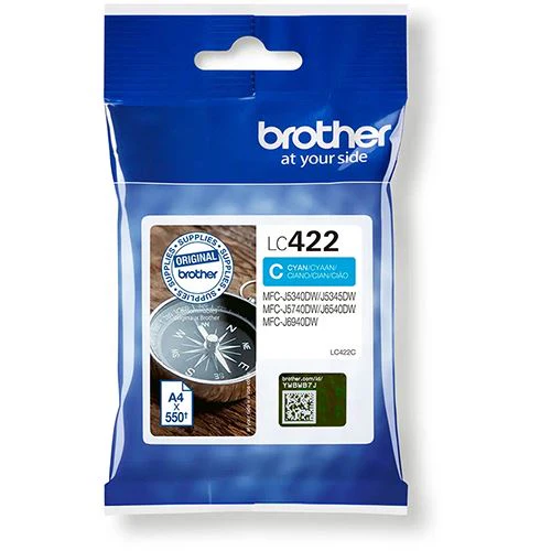 Tinteiro Brother LC422C - Cyan