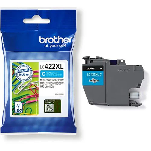 Tinteiro Brother LC422XLC - Cyan XL - Image 3