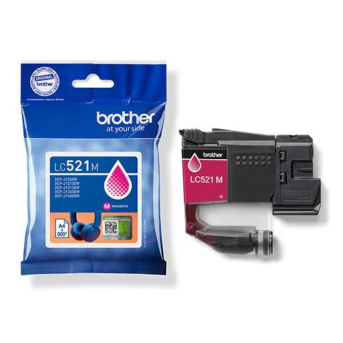 Tinteiro Brother LC521M - Magenta