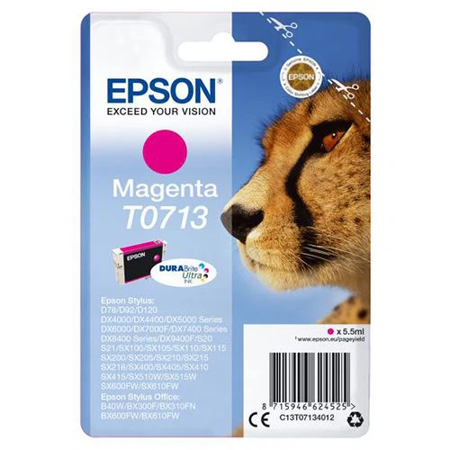Tinteiro Epson T0713 - C13T07134012 - Magenta