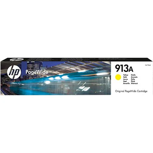 Tinteiro HP 913A - Amarelo - F6T79AE