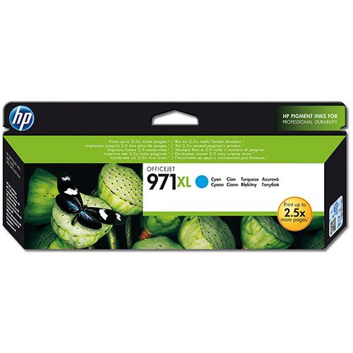 Tinteiro HP Original 971XL - Ciano - CN626AE