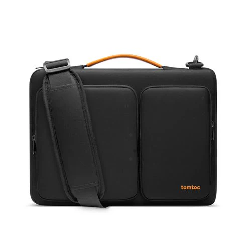 Mala de ombro TomToc Defender Universal 15.6'' - Preto