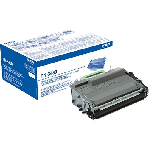 Toner Brother TN3480 - Preto