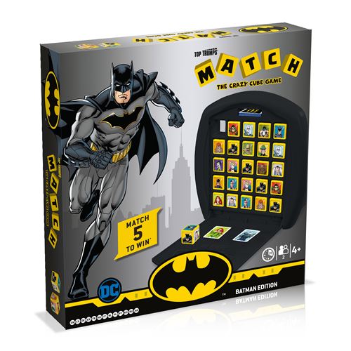Jogo de Tabuleiro Top Trumps Match Batman