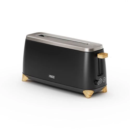 Torradeira 1 Fenda Longa Princess Pure 142361 1000W - Preto
