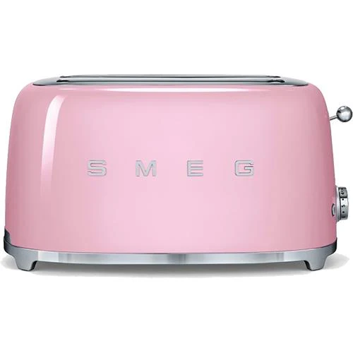 Torradeira 2 Fendas Longa Smeg Anni 50 TSF02PKEU - Rosa