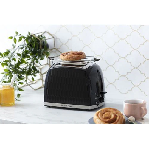 Torradeira 2 Fendas Russel Hobbs Honeycomb - Preto - Outlet - Grade A - Image 8