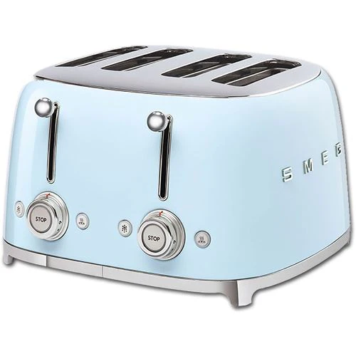 Torradeira 4 Fendas Smeg Anni 50 TSF03PBEU - Azul céu