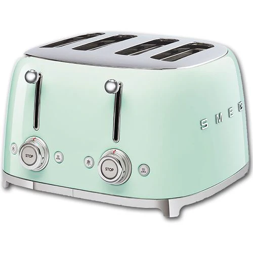 Torradeira 4 Fendas Smeg Anni 50 TSF03PGEU - Verde água