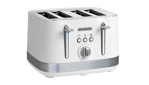 Torradeira Morphy Richards Ilumination - Branco- Outlet - Grade A