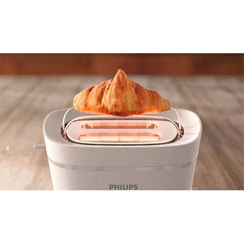 Torradeira Philips Eco Conscious Edition HD2640/10 - Branco Seda Mate - Outlet - Grade A - Image 4