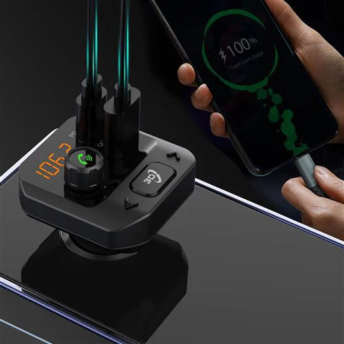Transmissor FM Bluetooth WeFix 7907435 - Preto - Image 3