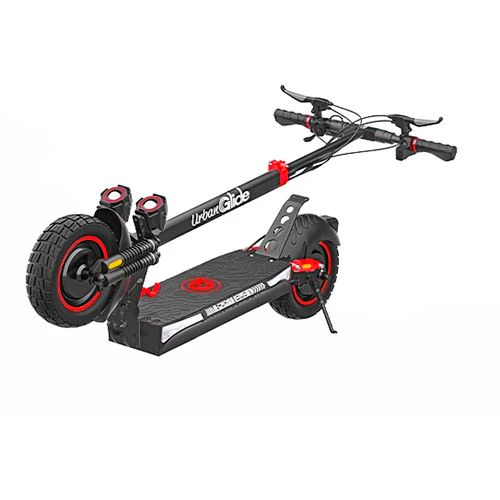 Trotinete Elétrica Urbanglide E-Cross Duo - 600W - Preto e Vermelho - Image 2
