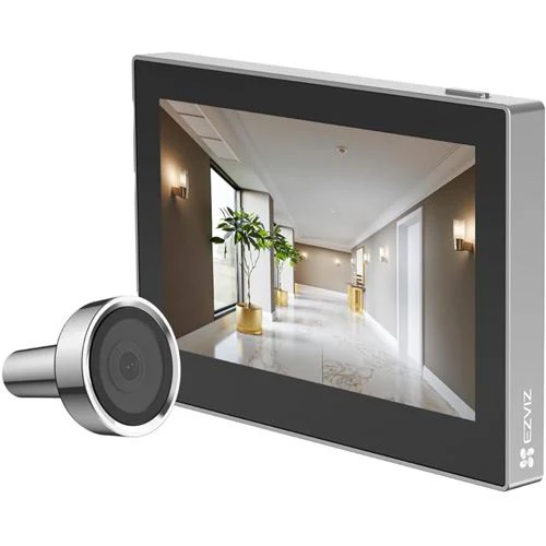 Vídeo Porteiro Wi-Fi Ezviz HP2 1080P - Prateado - Image 4