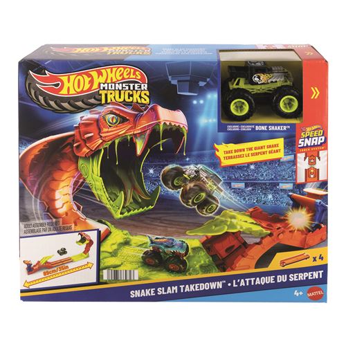 Veículo Hot Wheels Monster Trucks Snake Fall - Mattel