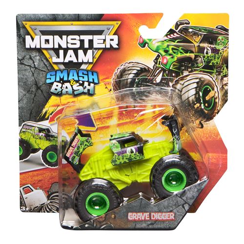 Veículo Monster Jam Smash and Bash 1:64 - Spin Master - Envio Aleatório - Image 5