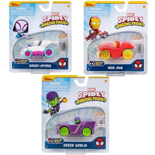 Veiculos Marvel Spidey & Friends - Concentra - Envio Aleatório