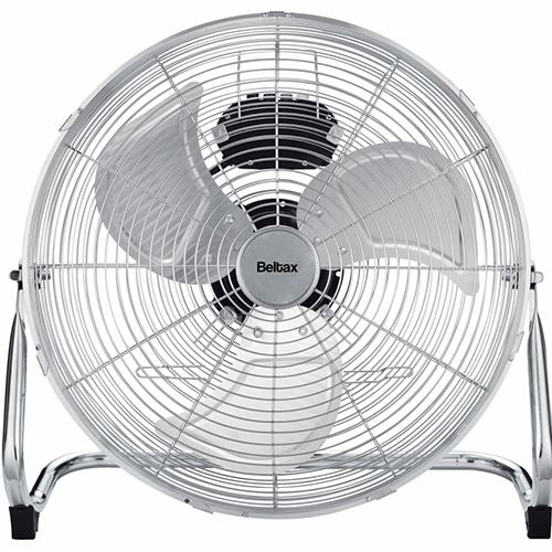 Ventoinha de Chão Beltax BFF4033 | Diâmetro: 45 cm | 3 Velocidades | 100 W | Cromado