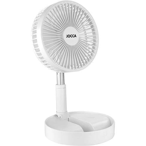 Ventoinha Portátil 3 em 1 Jocca 2334 | 3,7 V | 7200 mAh - Branco - Image 3