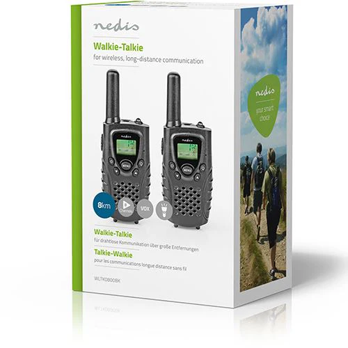 Walkie Talkie Nedis 0800 - Preto - Image 9
