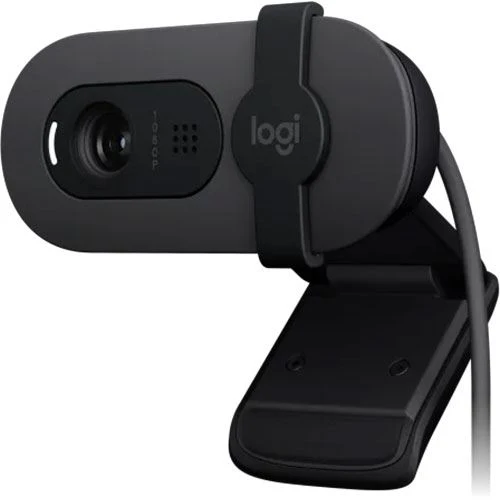 Webcam Logitech Brio 100 - FHD - Preto