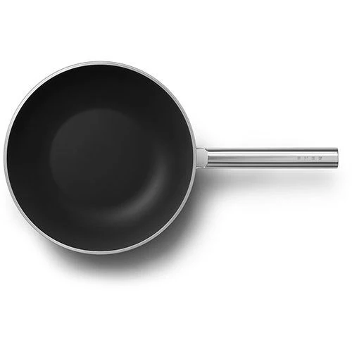Wok antiaderente Smeg Anni 50 WOF3002BLM | 30cm - Preto - Image 8