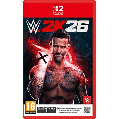 WWE 2K26 - (Cartão chave de jogo) - Nintendo Switch 2