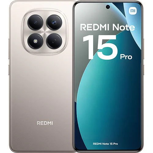 Xiaomi Redmi Note 15 Pro - 256GB - Titanium