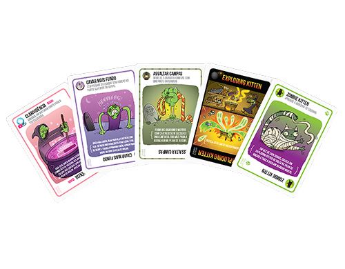 Jogo de Tabuleiro Zombie Kittens - Exploding Kittens | Mebo - Image 2